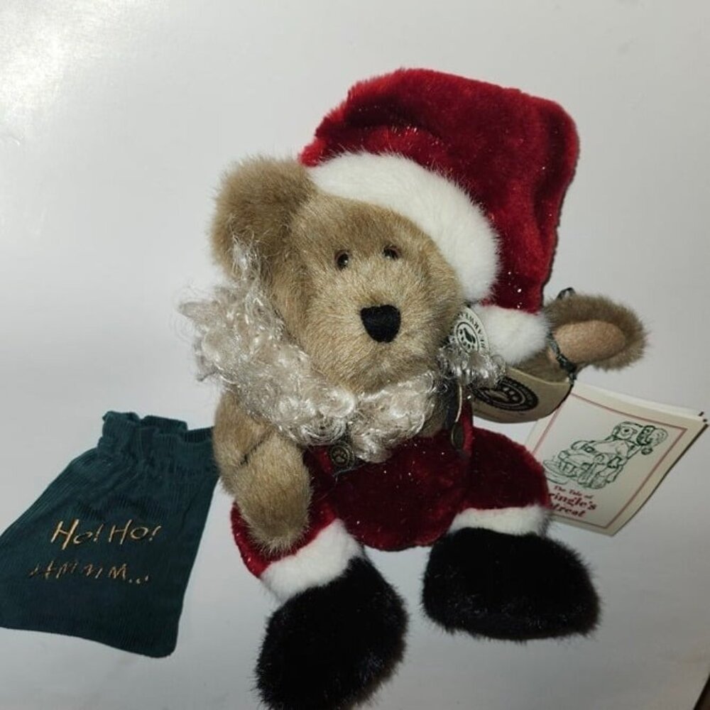 Boyds Bears KRINGLE Santa 10" Movable Arms Legs